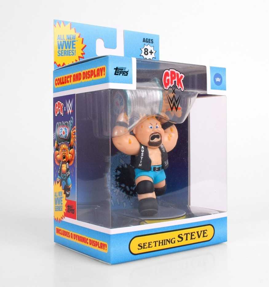 Seething Steve - Topps / The Loyal Subjects/ WWE (GPK x WWE) action figure collectible [Barcode 850018355407] - Main Image 3