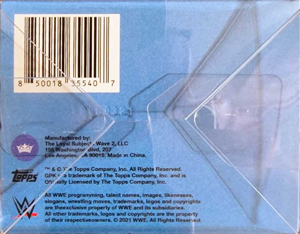 Seething Steve - Topps / The Loyal Subjects/ WWE (GPK x WWE) action figure collectible [Barcode 850018355407] - Main Image 4