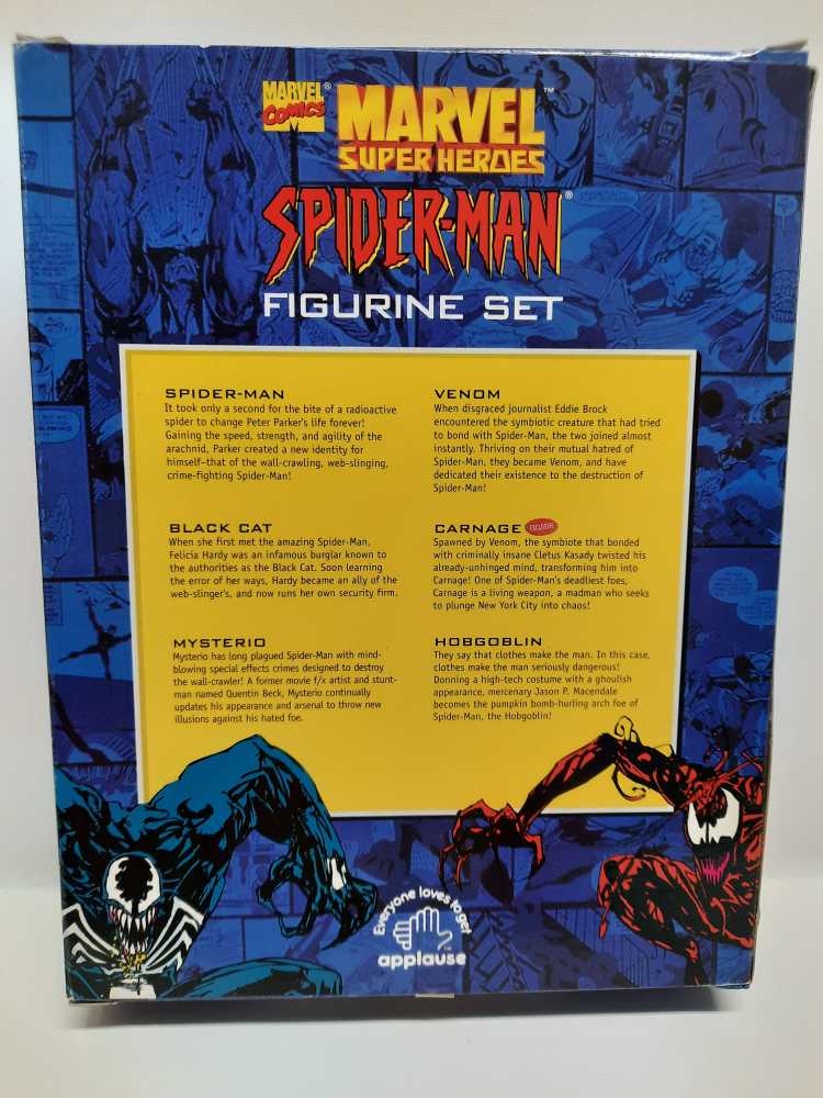 Marvel Super Heroes Figurine Set  (Applause: Marvel Figurine: 3”) action figure collectible [Barcode 083361427167] - Main Image 2