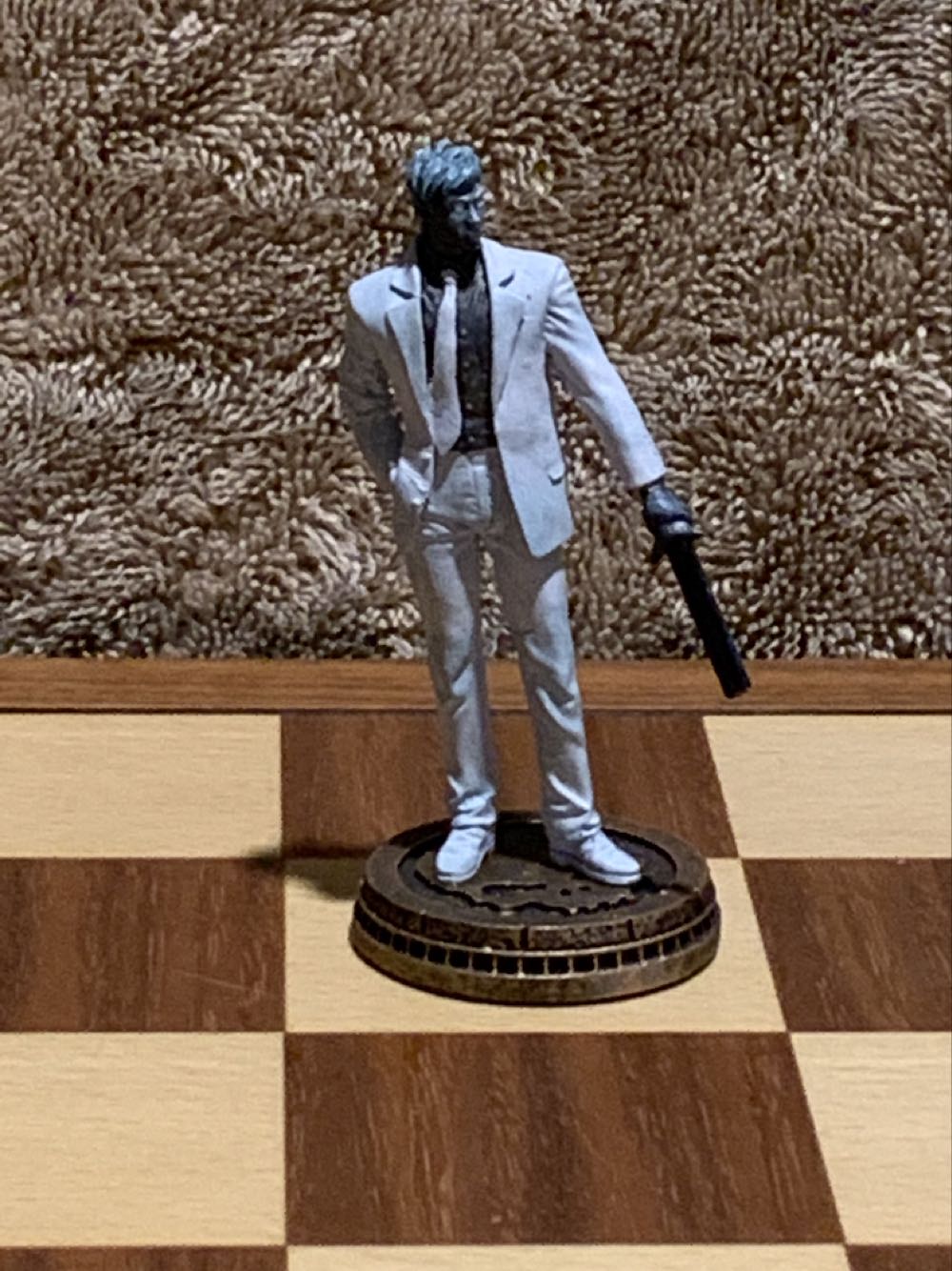 Mr. Negative # 66 Pawn - Magneto # 39 Black King - Marvel (Marvel Chess Pieces) action figure collectible - Main Image 2