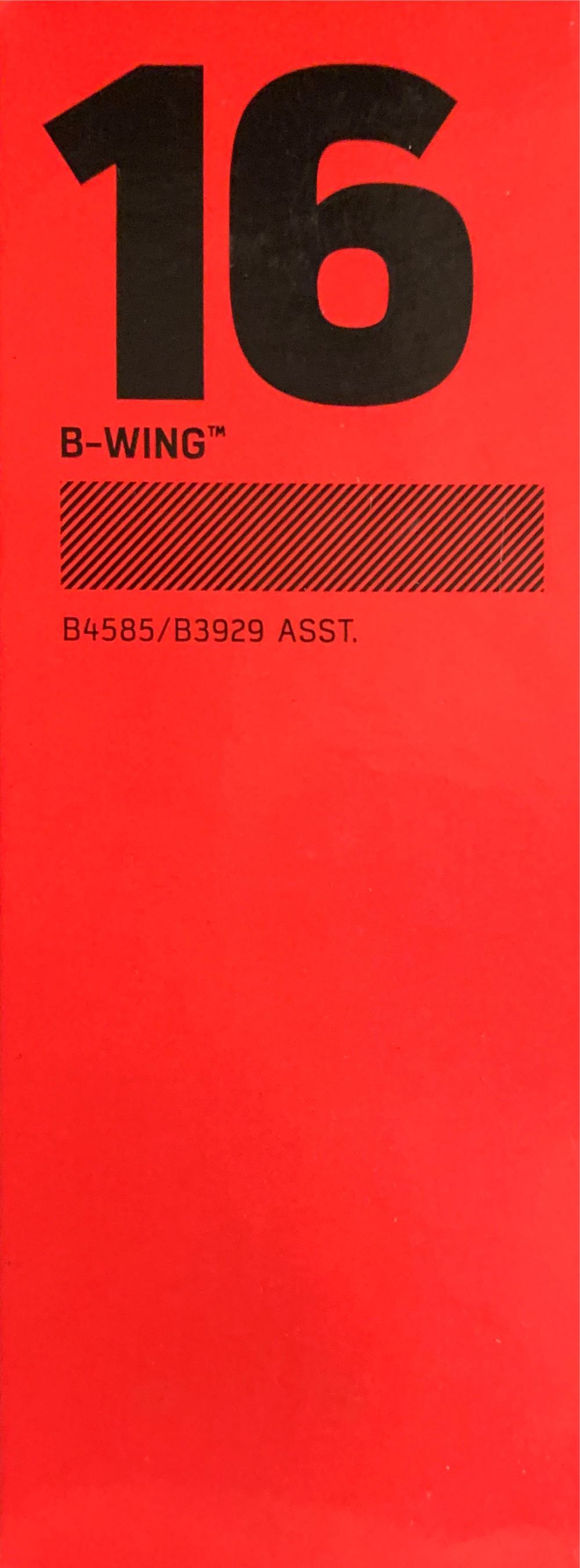 B-Wing #16 - Hasbro (Star Wars Titanium Serie Vehicle) action figure collectible [Barcode 630509362615] - Main Image 3