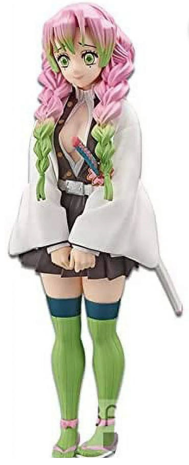 Demon Slayer Banpresto Demon Slayer: Kimetsu No Yaiba Figure Vol.13b:mitsuri Kanroji Multiple Colors Bp17184 - Bandai Spirits Co., LTD (Anime & Manga) action figure collectible [Barcode 4983164171846] - Main Image 3