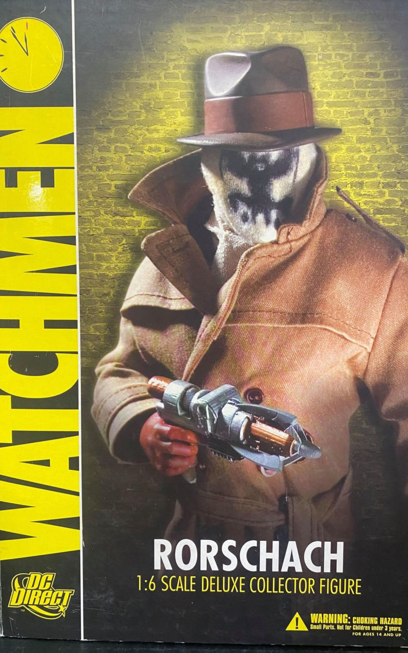 Rorschach - DC Direct (Watchmen) action figure collectible - Main Image 1