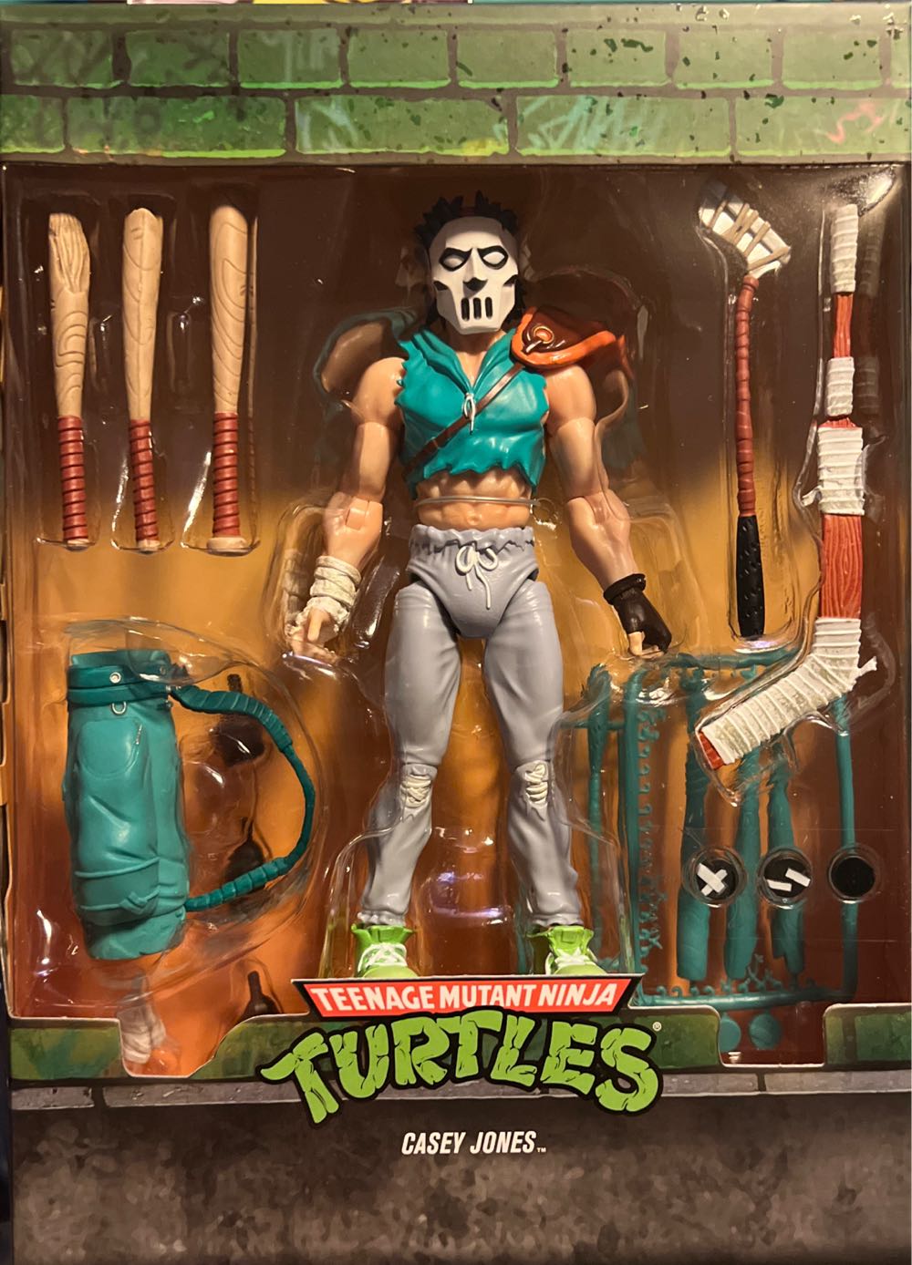TMNT Casey Jones (TMNT Ultimates) Wave 4 - Super 7 (TMNT Ultimates) action figure collectible [Barcode 840049811843] - Main Image 3