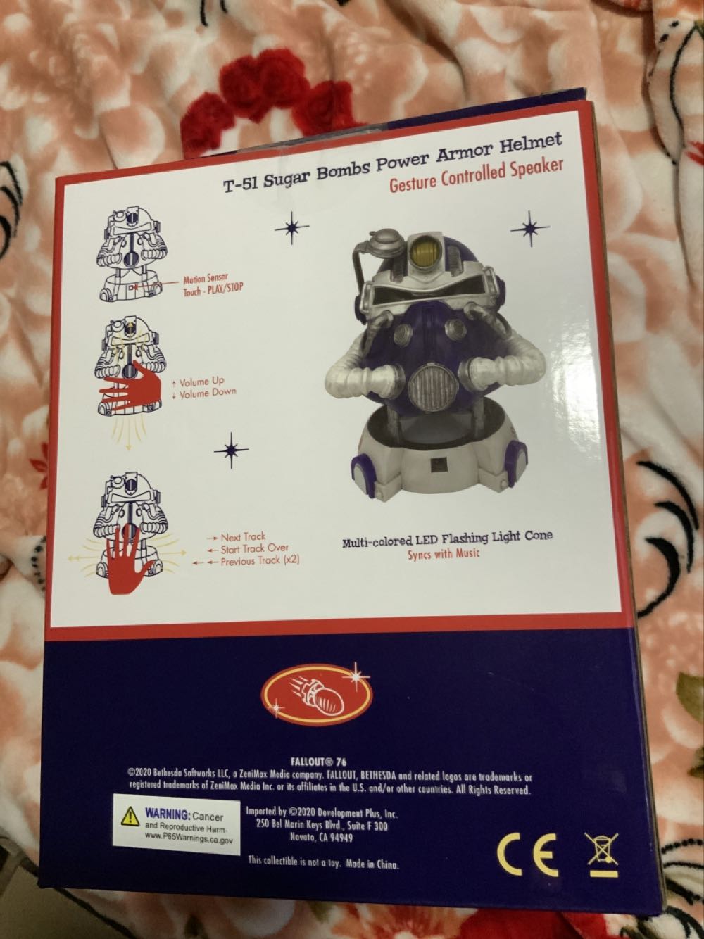 T-51 Sugar Bombs Power Armor Helmet - Bethesda (Fallout 76) action figure collectible - Main Image 3