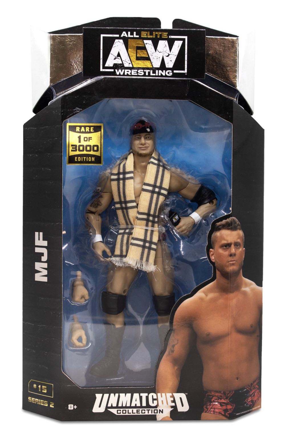 MJF - Jazwares LLC (AEW Unmatched) action figure collectible [Barcode 191726415343] - Main Image 1