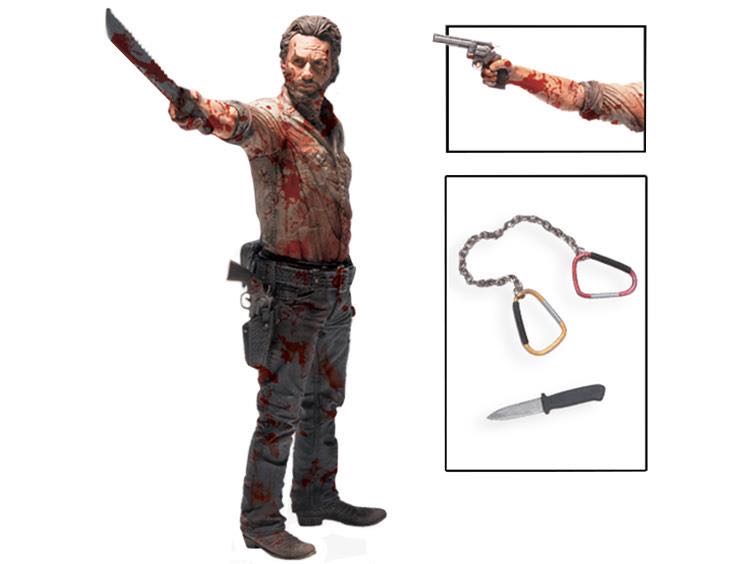 Rick Grimes: Vigilante Edition - McFarland Toys (The Walking Dead) action figure collectible - Main Image 2