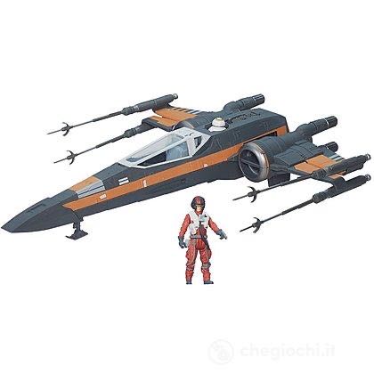 E7 Poe Damerons X-Wing Fighter - Hasbro (Star Wars Vehicles) action figure collectible - Main Image 2