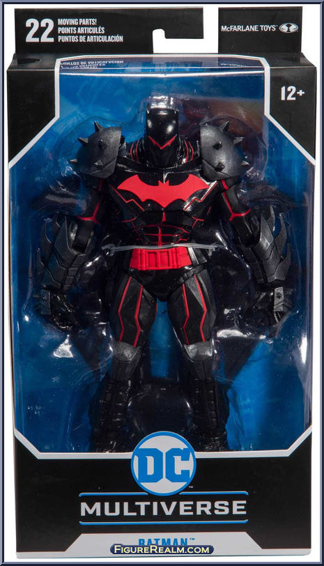 Batman [Hellbat Suit - Black] - McFarlane Toys (DC Multiverse) action figure collectible - Main Image 3