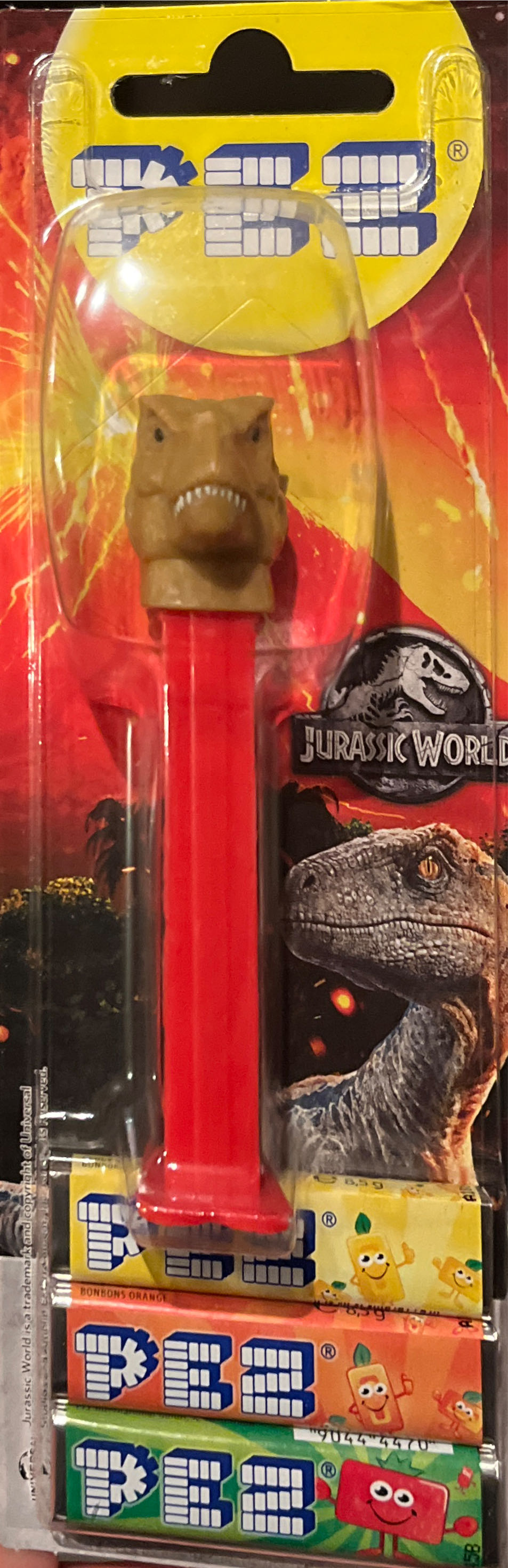 Jurassic World - Pez Candy (PEZ) action figure collectible [Barcode 9044400841000] - Main Image 1