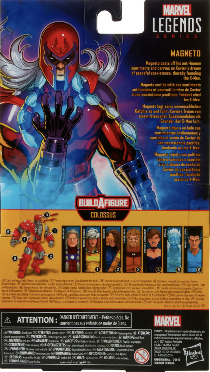 Magneto - Hasbro (Marvel Legends Series Colossus Baf Wave) action figure collectible - Main Image 2