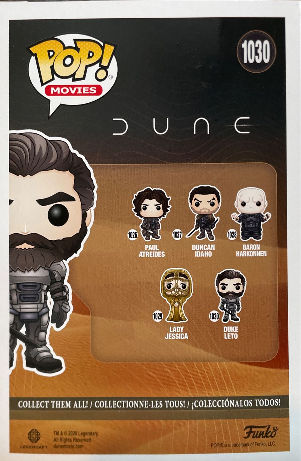 Funko Pop! Movies: Dune Duke Leto  action figure collectible [Barcode 889698516082] - Main Image 2