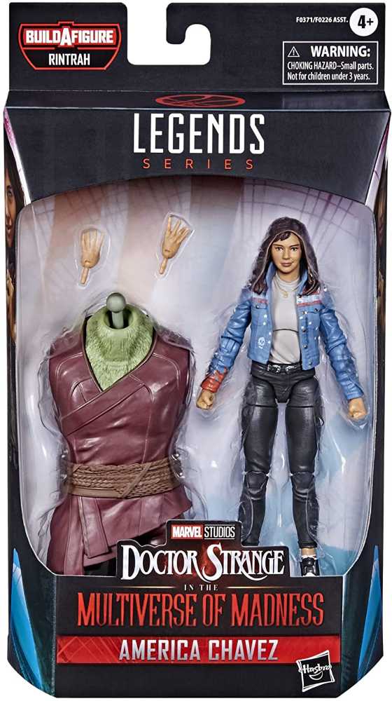 Marvel Legends America Chavez 6” Action Figure NO Rintrah Torso BAF Hasbro 2022