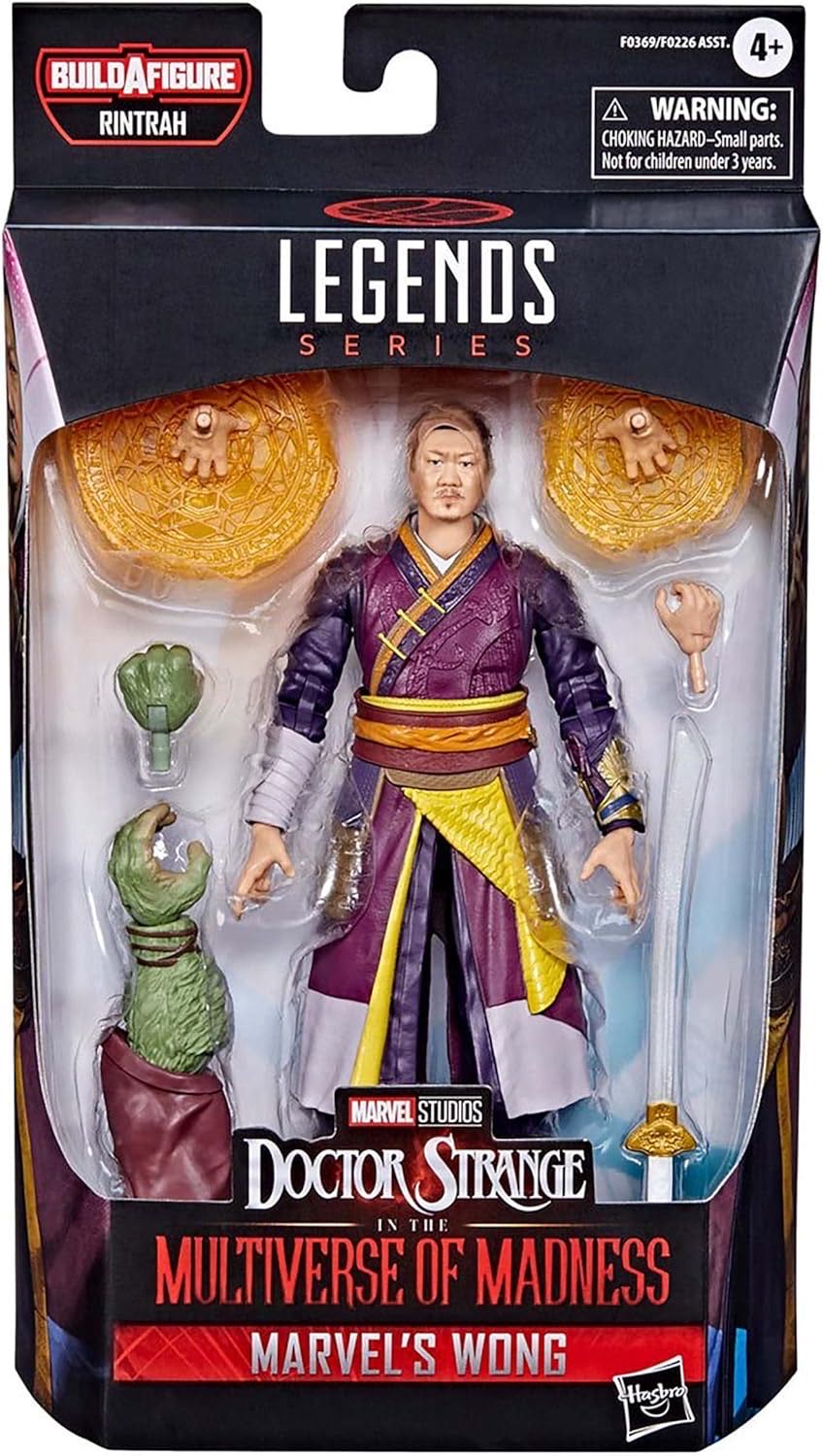 Marvel Legends Doctor Strange (MOM) (RINTRAH BAF) Wong - Hasbro (Marvel Legends Series Rintrah Baf Wave) action figure collectible [Barcode 5010993791095] - Main Image 5
