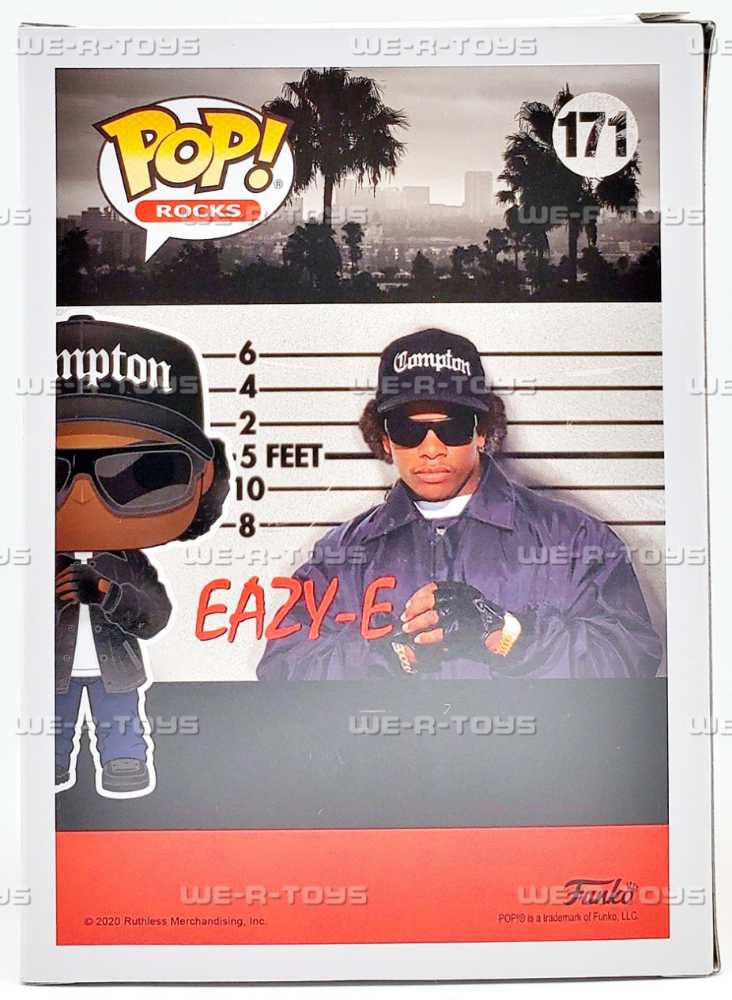 Funko Pop! Rocks Eazy E #171  action figure collectible [Barcode 889698478106] - Main Image 4