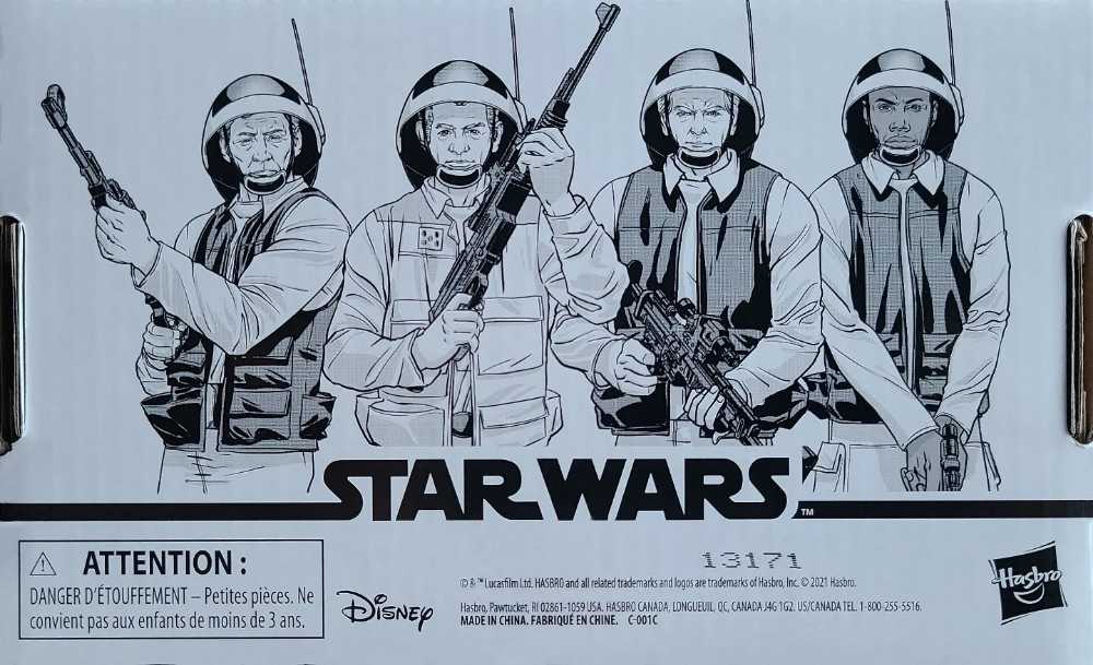 Rebel Fleet Trooper (TVC 4-Pack) - Hasbro (Star Wars Episode IV: A New Hope) action figure collectible [Barcode 461012037406] - Main Image 2