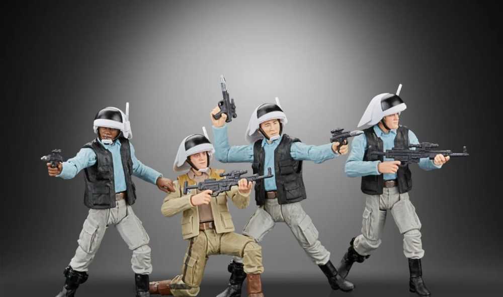 Rebel Fleet Trooper (TVC 4-Pack) - Hasbro (Star Wars Episode IV: A New Hope) action figure collectible [Barcode 461012037406] - Main Image 3