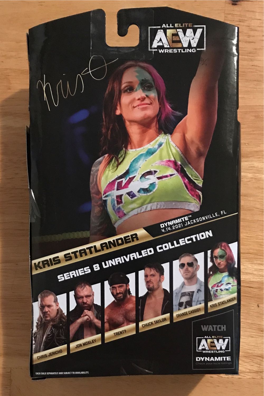 AEW - Kris Statlander - Jazwares LLC (AEW Unrivaled) action figure collectible [Barcode 191726430605] - Main Image 2