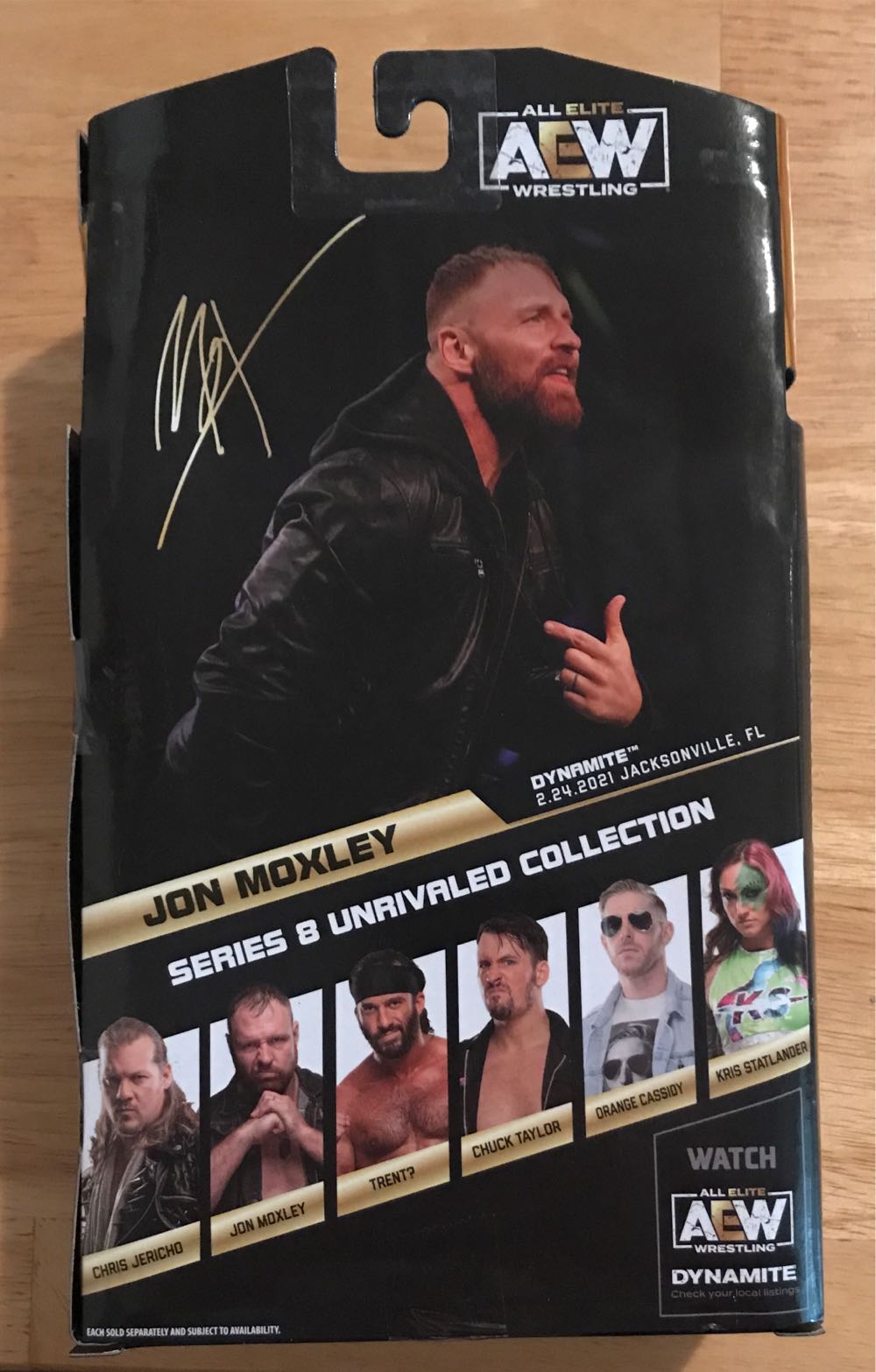 AEW - Jon Moxley - Unrivaled Collection - Series 8 - Jazwares LLC (AEW Unrivaled Collection Series 8) action figure collectible [Barcode 191726393696] - Main Image 2