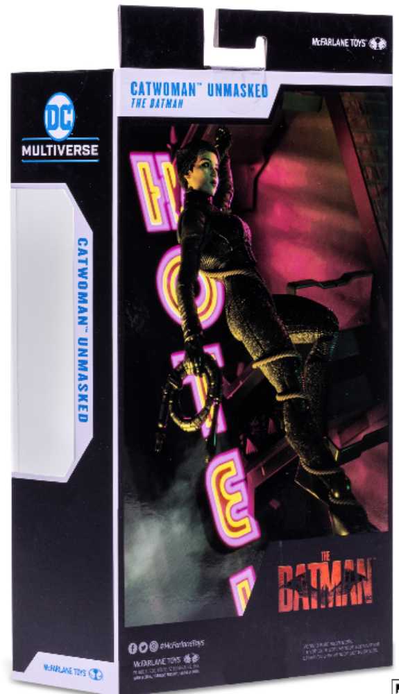 Mcfarlane Toys DC Multiverse The Batman: Selina Kyle Unmasked - McFarlane Toys (The Batman) action figure collectible [Barcode 787926150810] - Main Image 2