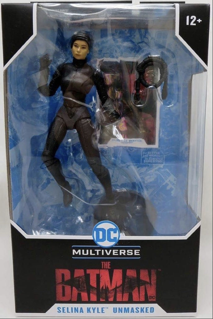Catwoman (Selina Kyle Unmasked) - DC Multiverse (The Batman) - McFarlane Toys (DC) action figure collectible [Barcode 787926150810] - Main Image 2