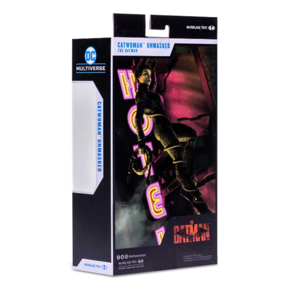 Catwoman (Selina Kyle Unmasked) - DC Multiverse (The Batman) - McFarlane Toys (DC) action figure collectible [Barcode 787926150810] - Main Image 4