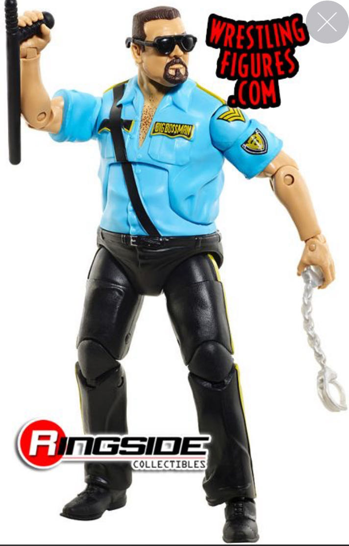 Network Spotlight - Mattel (Big Boss Man) action figure collectible - Main Image 2