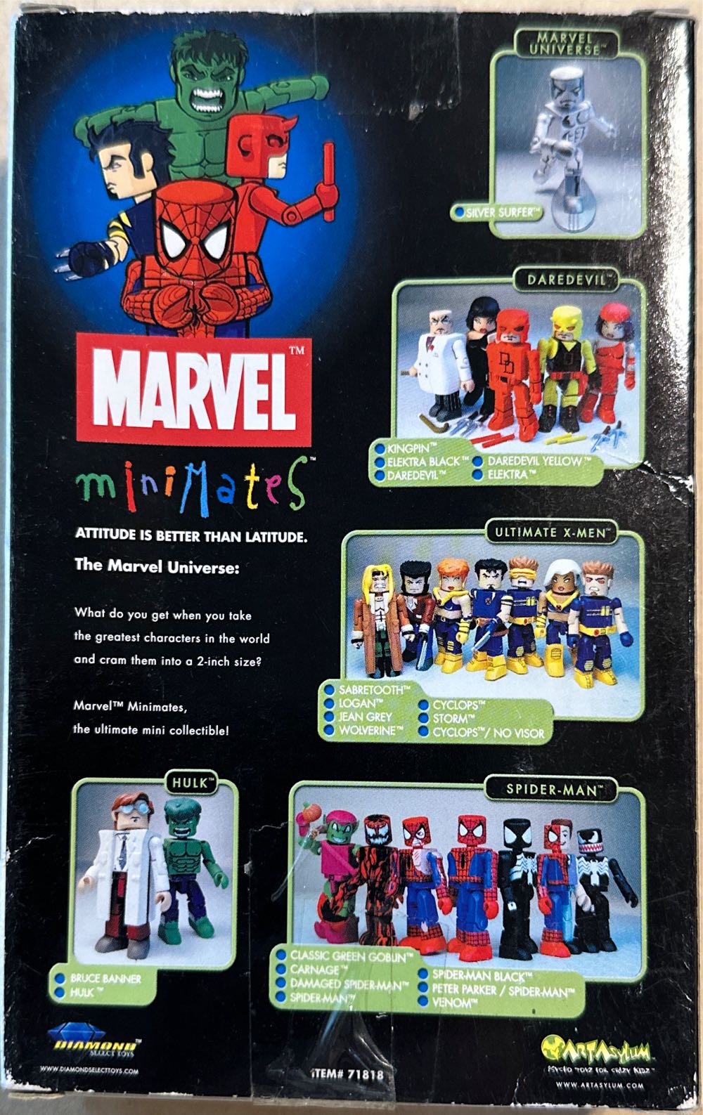 Giant Size X-Men #1 - Art Asylum (MiniMates) action figure collectible [Barcode 699788718186] - Main Image 2