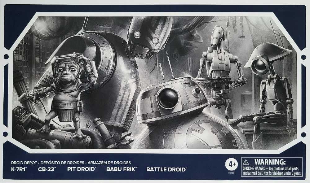Droids Depot - Disney Galaxy’s Edge Shops (Star Wars Galaxy’s Edge Merchandise) action figure collectible [Barcode 461016516006] - Main Image 2