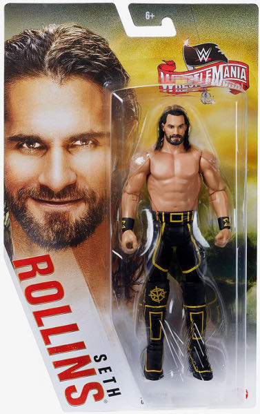 Seth Rollins - Mattel (WWE Basic Figures) action figure collectible - Main Image 1