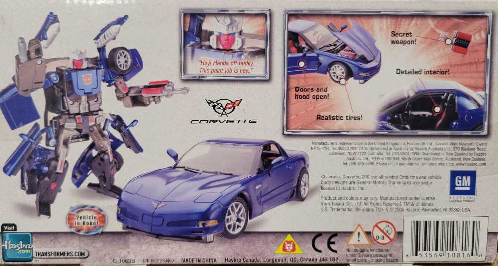 Tracks 2nd Boxed White - Hasbro (Alternators) action figure collectible - Main Image 4