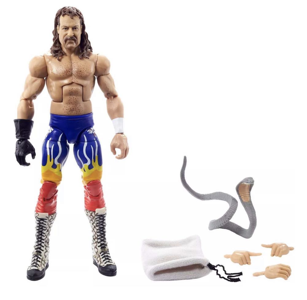 Jake ”The Snake” Roberts: WWE Legends (Series 13) - Mattel (WWE Mattel Elite Legends Series 13) action figure collectible [Barcode 194735027040] - Main Image 3