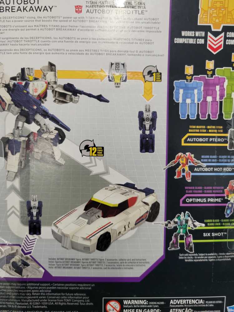 Breakaway & Throttle Rev Carded - Hasbro (Titans Return) action figure collectible - Main Image 3