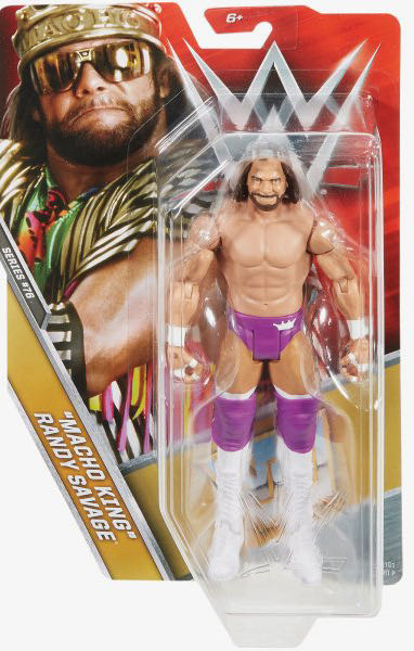 Macho Man Randy Savage - Mattel (WWE Basic Figures) action figure collectible - Main Image 1