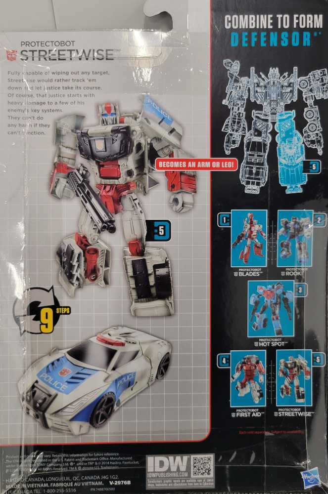 Streetwise Defensor Protectobot 5/5 - Hasbro (Combiner Wars) action figure collectible - Main Image 3