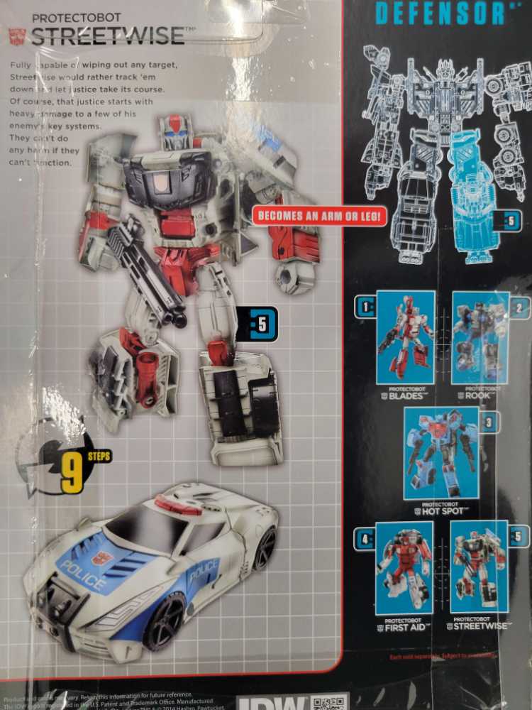Streetwise Defensor Protectobot 5/5 - Hasbro (Combiner Wars) action figure collectible - Main Image 4