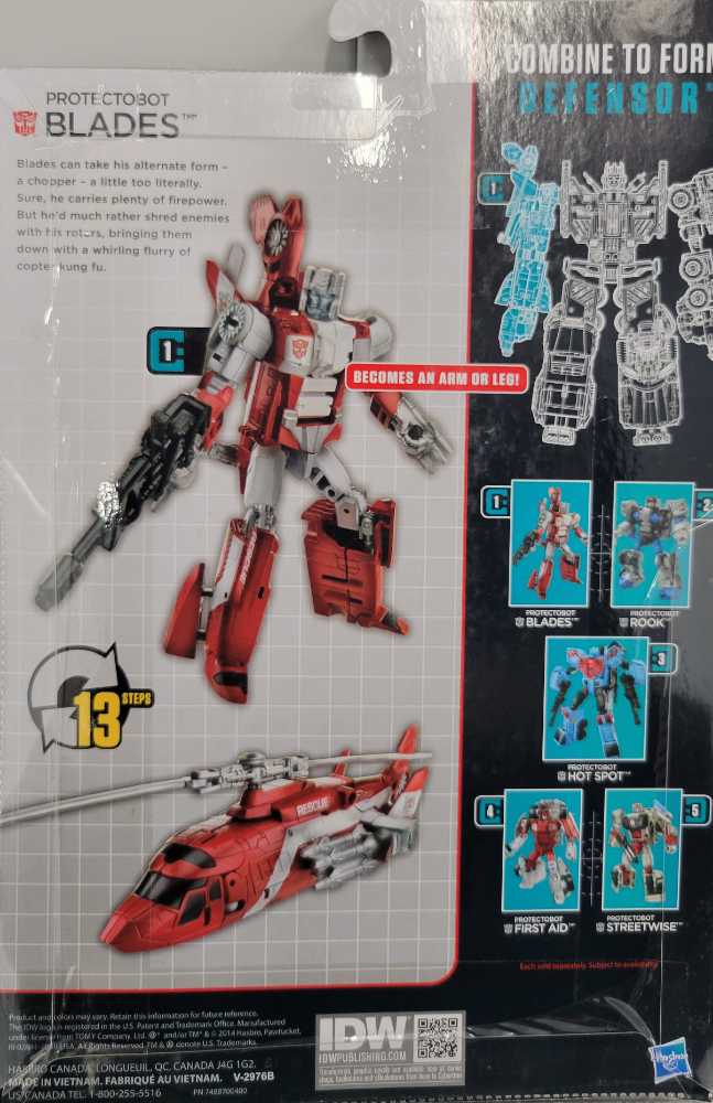 Blades Defensor Protectobot 1/5 - Hasbro (Combiner Wars) action figure collectible - Main Image 3