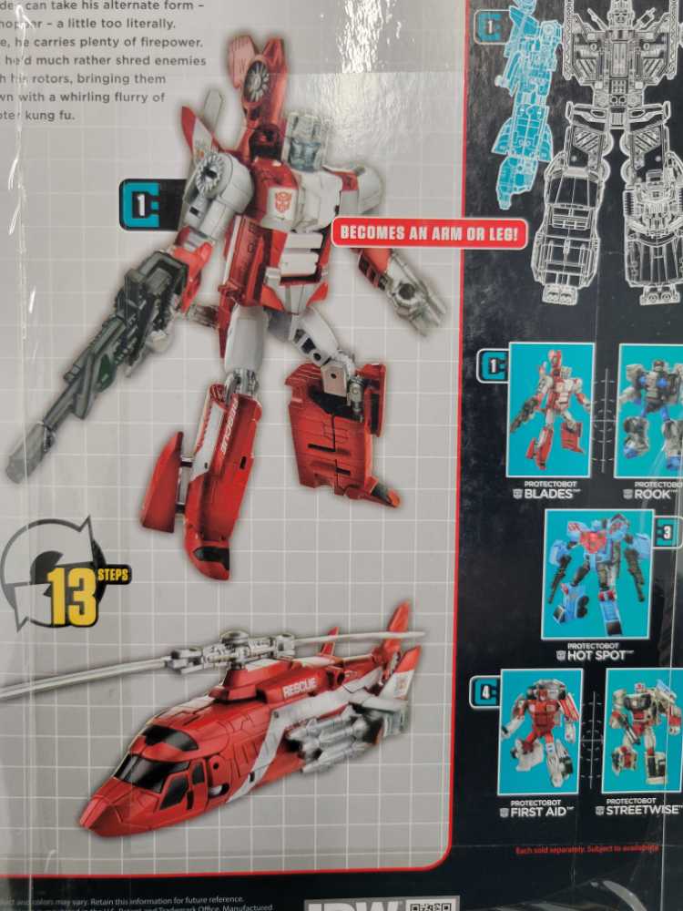 Blades Defensor Protectobot 1/5 - Hasbro (Combiner Wars) action figure collectible - Main Image 4