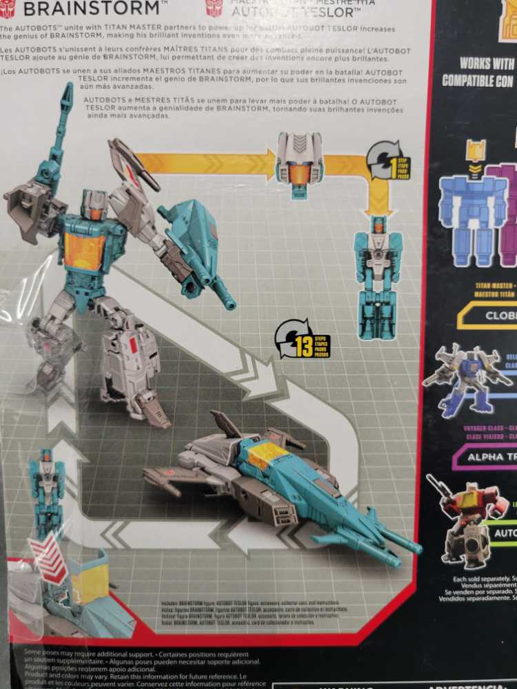 Brainstorm & Teslor Arcana Carded Walgreens  - Hasbro (Titans Return) action figure collectible - Main Image 4