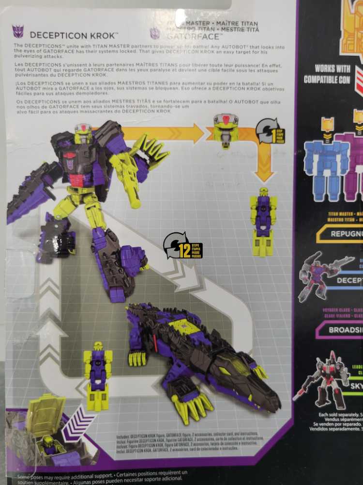 Krok & Gatorface - Hasbro (Titans Return) action figure collectible - Main Image 4
