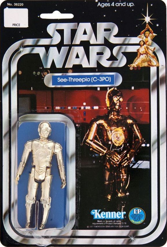 C-3PO - Kenner (Star Wars - A New Hope) action figure collectible - Main Image 3