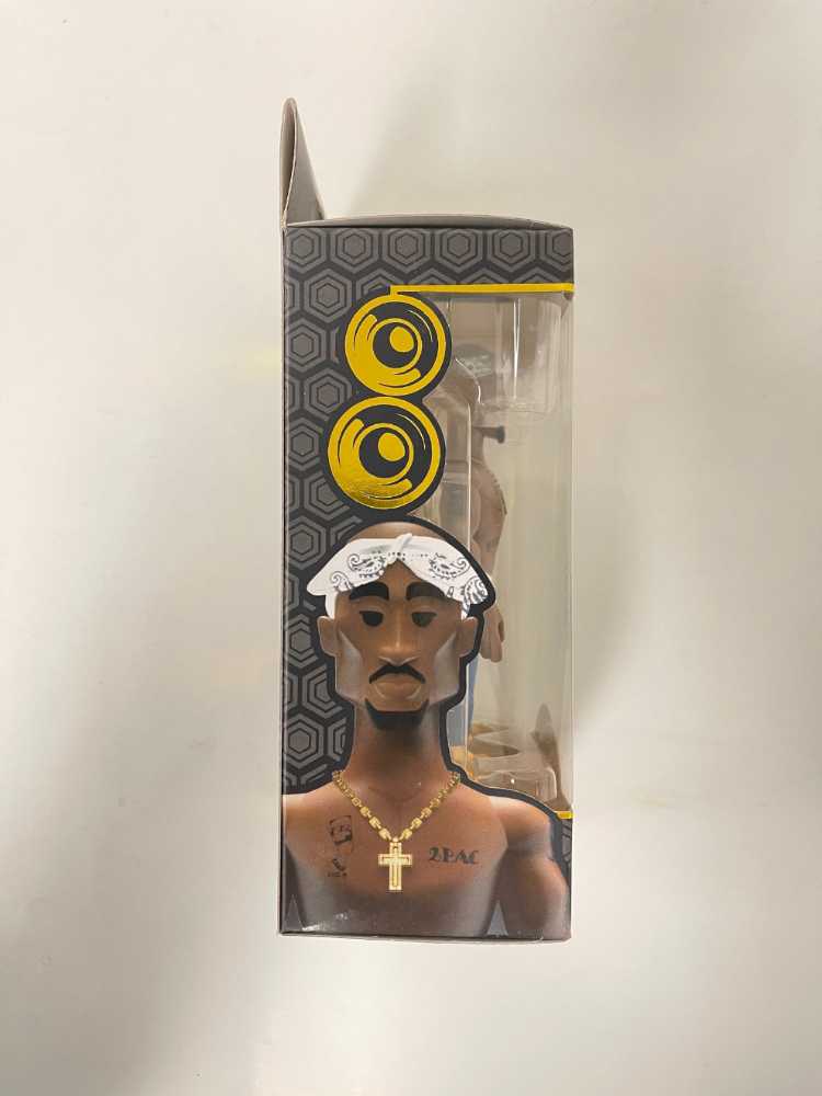 Funko Gold Tupac Shakur  Premium Series 1 5” Tupac Shakur Premium Vinyl Series One Sealed Unopened - Funko Pop! (Tupac) action figure collectible [Barcode 889698567206] - Main Image 4