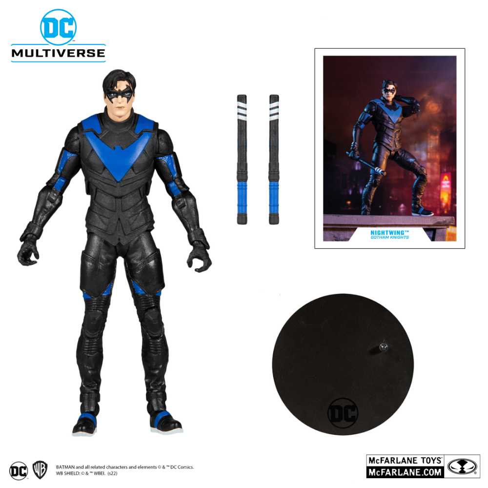 Nightwing - McFarlane ((Game 2022) Gotham Knights) action figure collectible - Main Image 1
