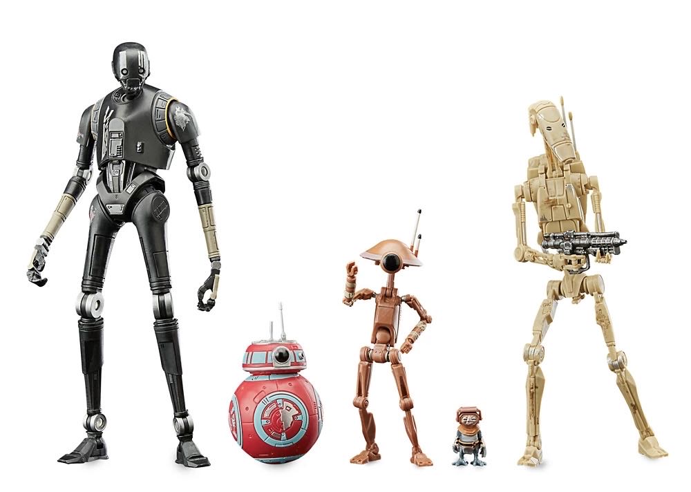 Droid Depot (Disney Store Exclusive 4-Pack) - Hasbro (Droid Factory) action figure collectible [Barcode 5010993912025] - Main Image 3