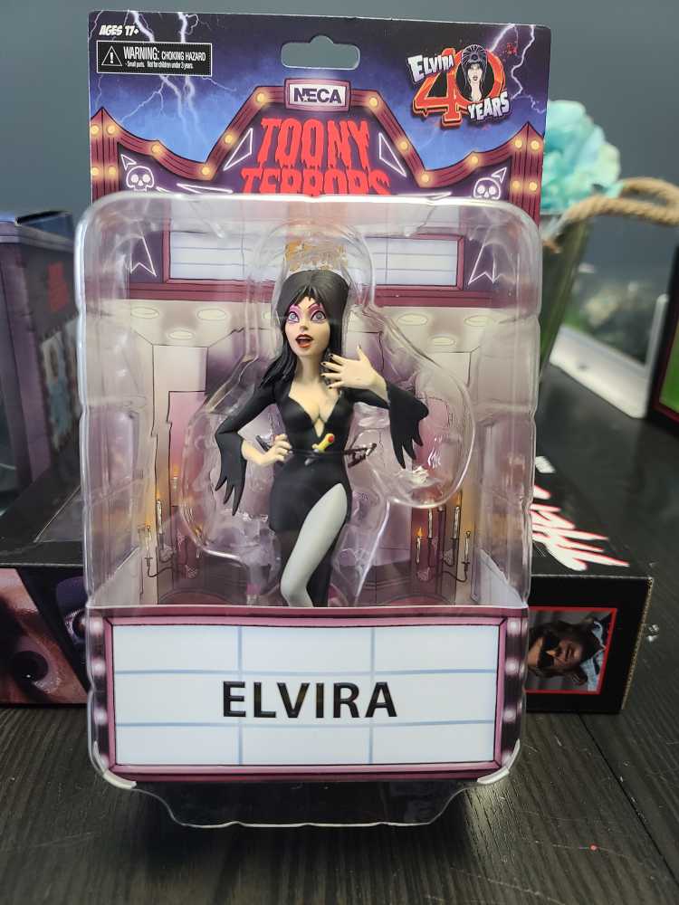 Toony Terrors 6 : Elvira - Neca (Horror) action figure collectible - Main Image 1