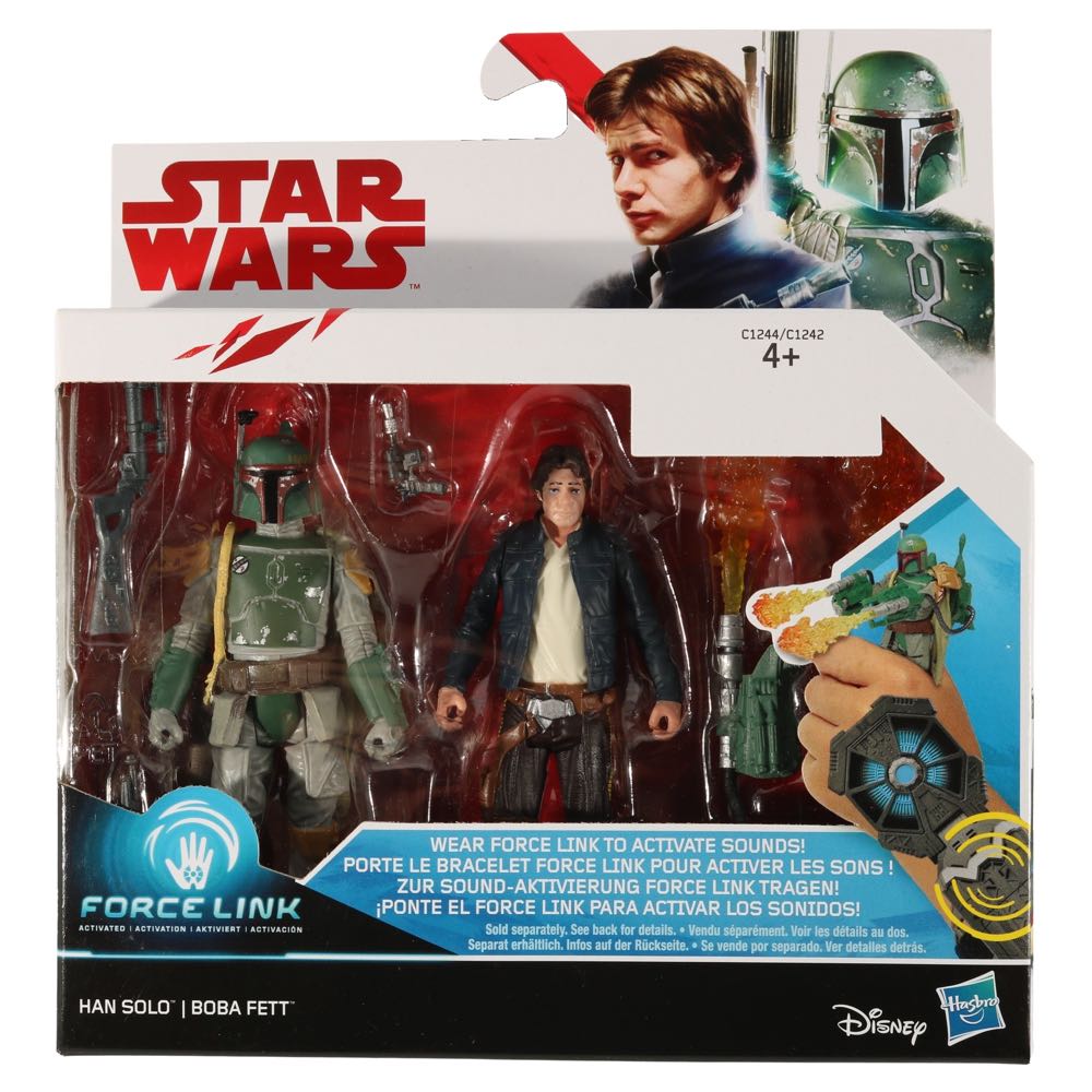 Han Solo & Boba Fett - Hasbro (Star Wars Basic Figures) action figure collectible - Main Image 1