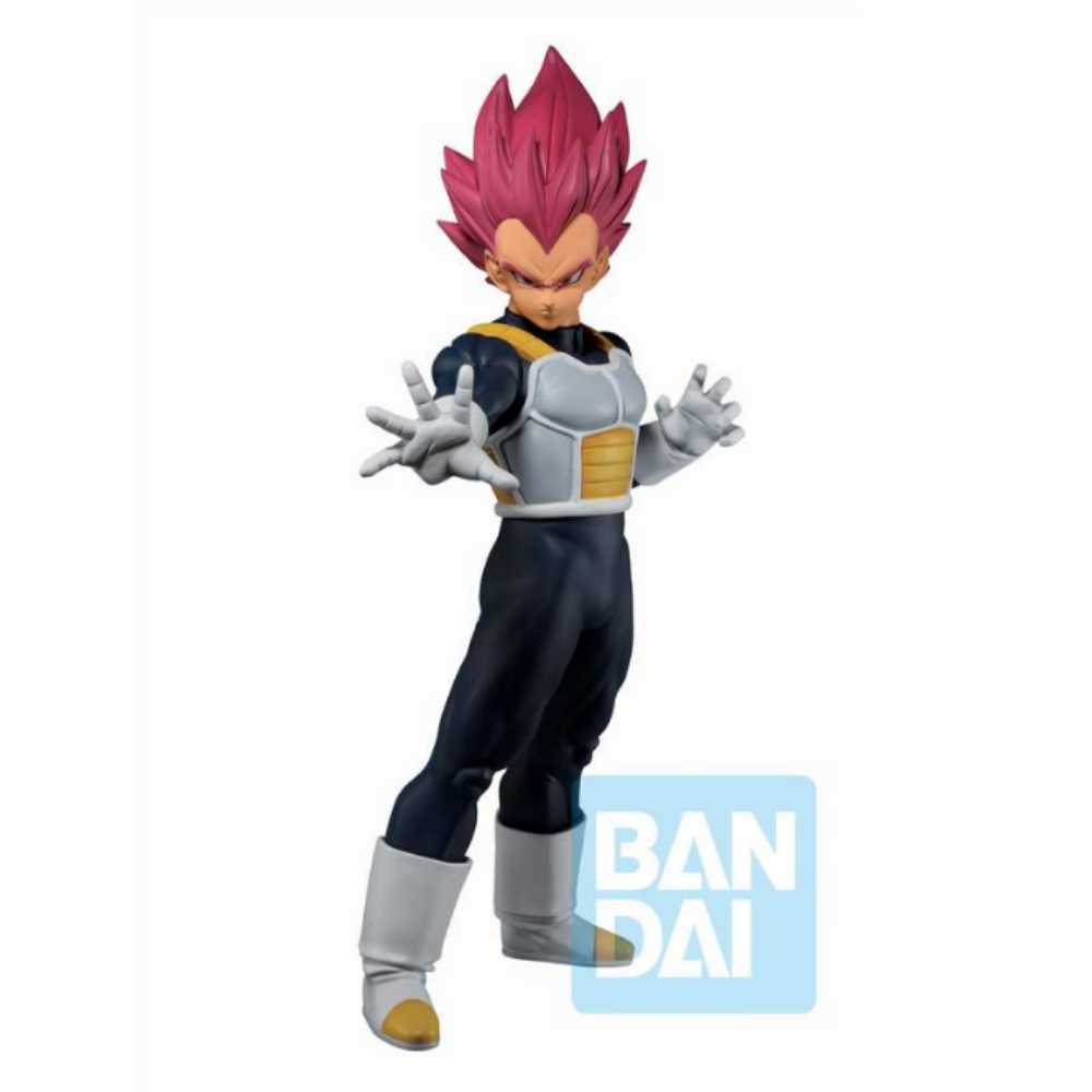 Ichiban Dragon Ball Super Super Saiyan God Vegeta Back To The Film Bandai Ichibansho Figure  action figure collectible [Barcode 4573102601421] - Main Image 2