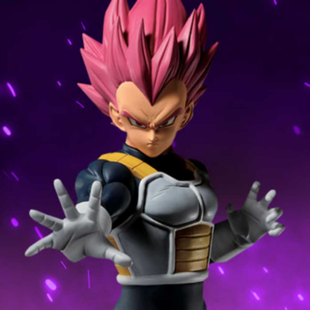 Ichiban Dragon Ball Super Super Saiyan God Vegeta Back To The Film Bandai Ichibansho Figure  action figure collectible [Barcode 4573102601421] - Main Image 3