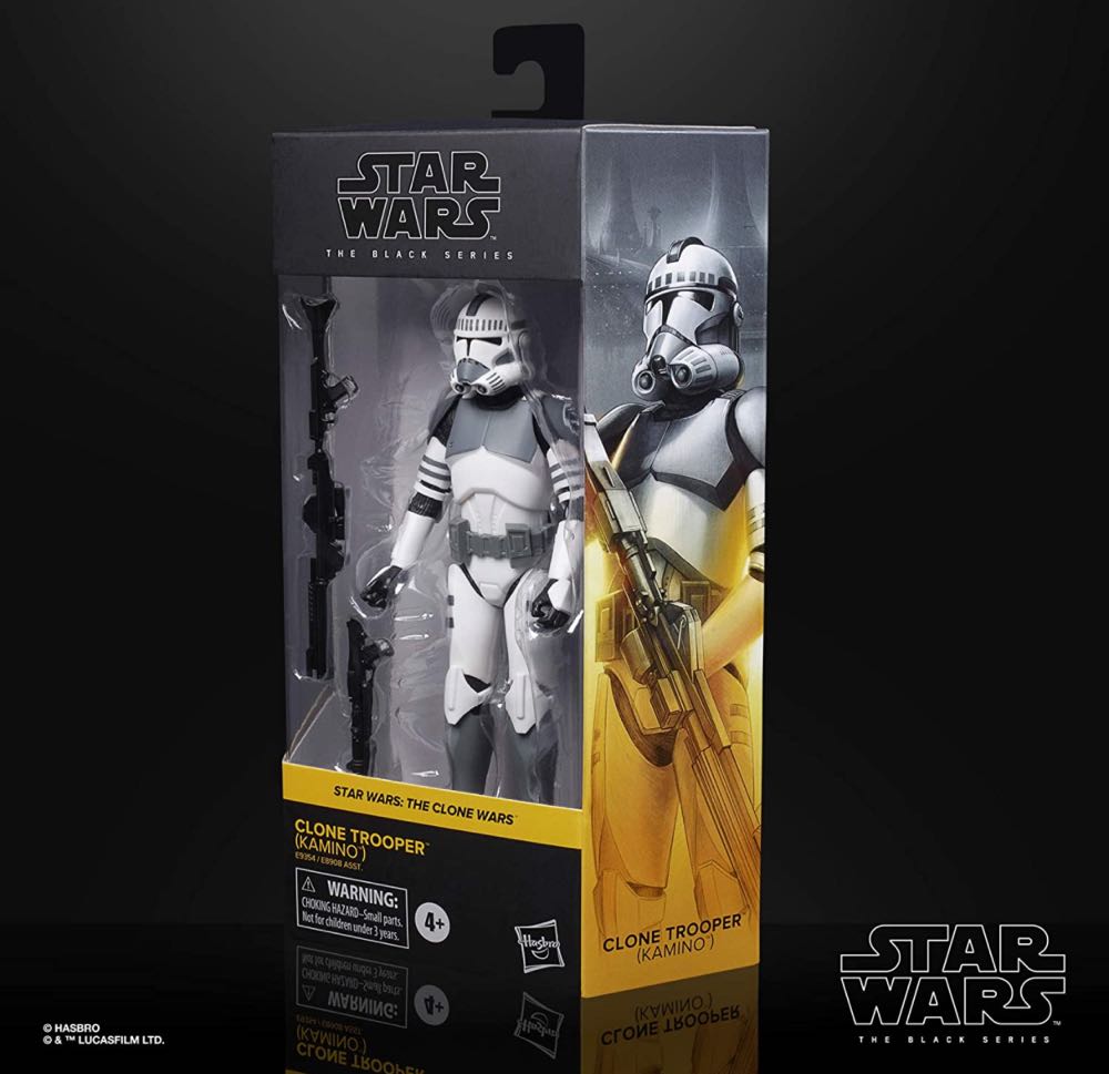 Clone Trooper (Kamino) - Hasbro (Star Wars - Black Series 6”) action figure collectible - Main Image 2