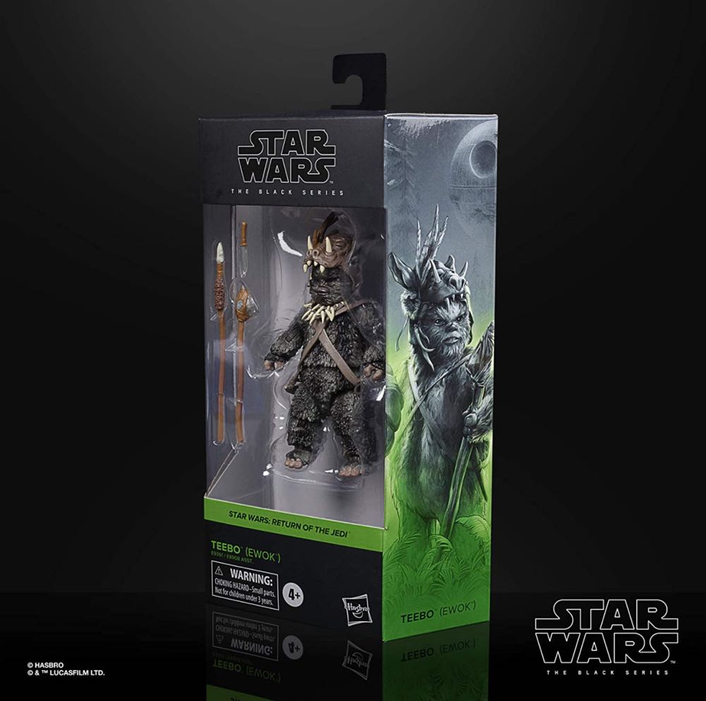 Teebo (Ewok)  (Star Wars - Black Series 6”) action figure collectible - Main Image 2